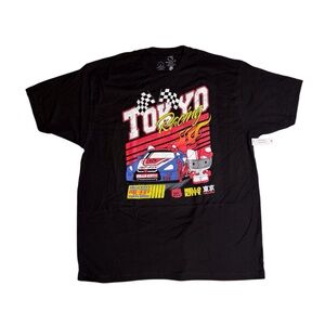 Hello Kitty Tokyo racing black graphic tee unisex size 2XL NWT